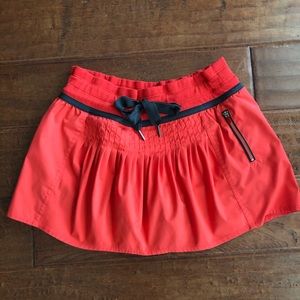 Lululemon tennis, running skirt - Red